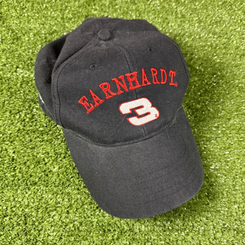 NASCAR Dale Earnhardt 3 Hat Black Competitors View Racing Cap‎ RCR Adjustable